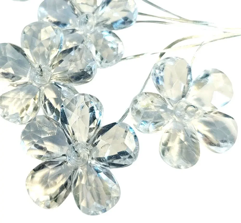 36 Clear Acrylic Crystal 1